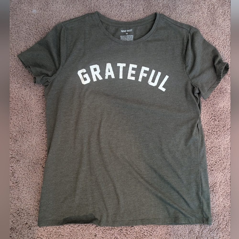 Nine West grateful T-shirt size medium